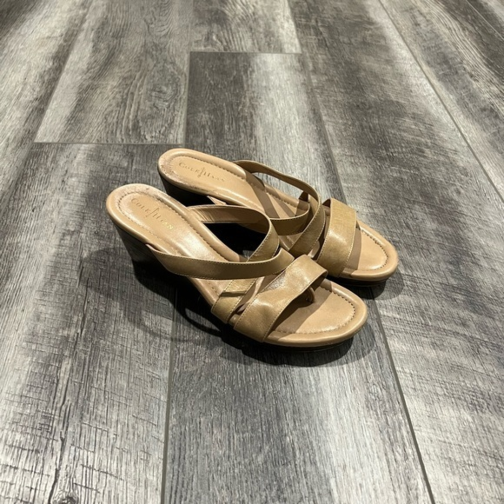 Cole Haan Tan Heeled Sandals‎